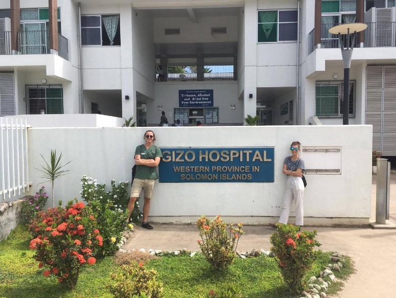 Sophia Hill at Gizo Hospital